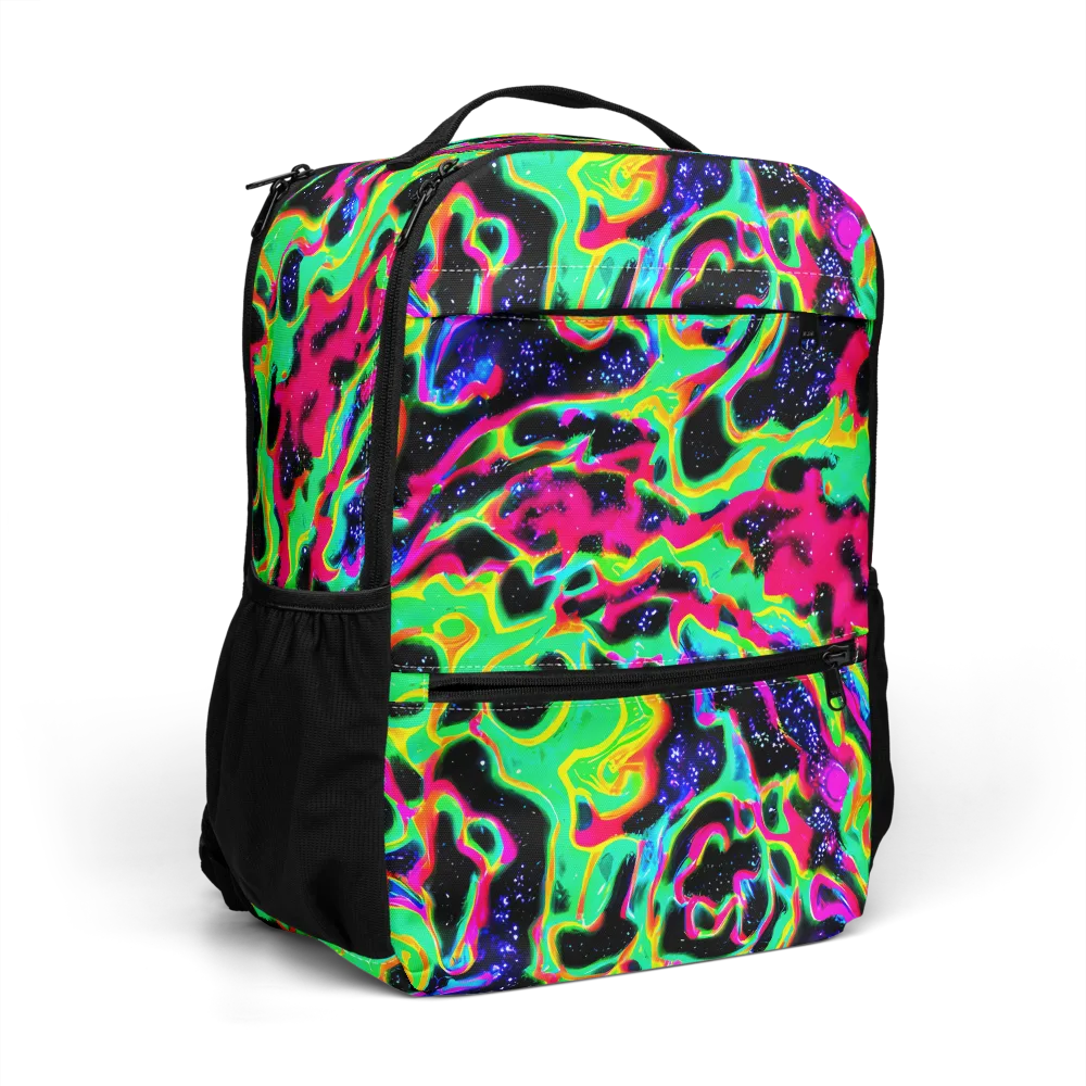 Galactic Ooze on Utility Backpack — Right Front