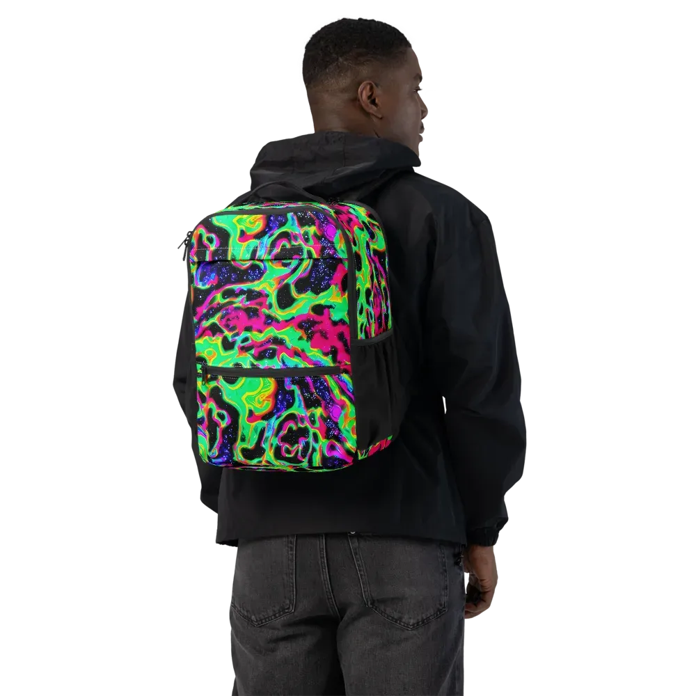 Galactic Ooze on Utility Backpack — Back