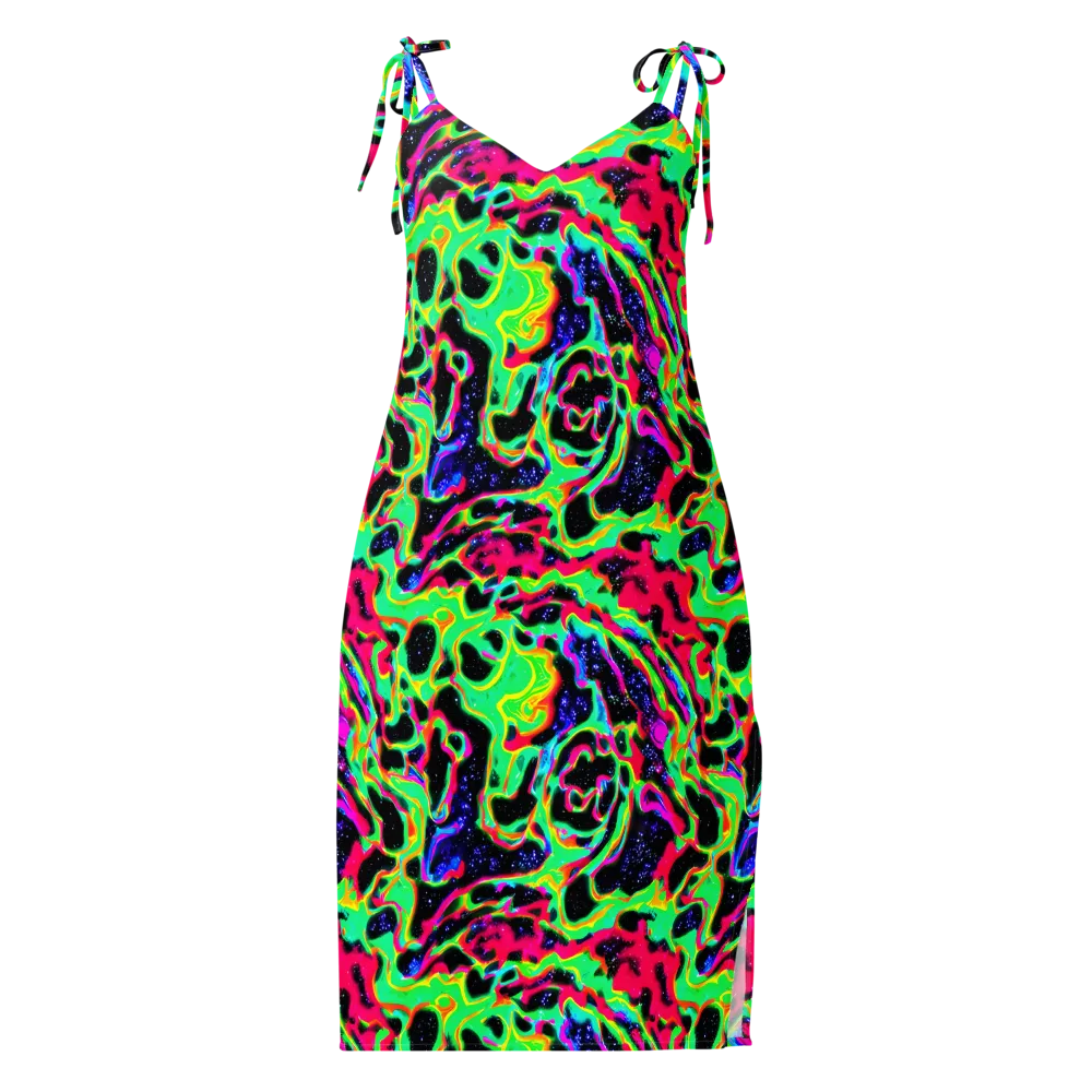 Galactic Ooze on Slip Dress — Front