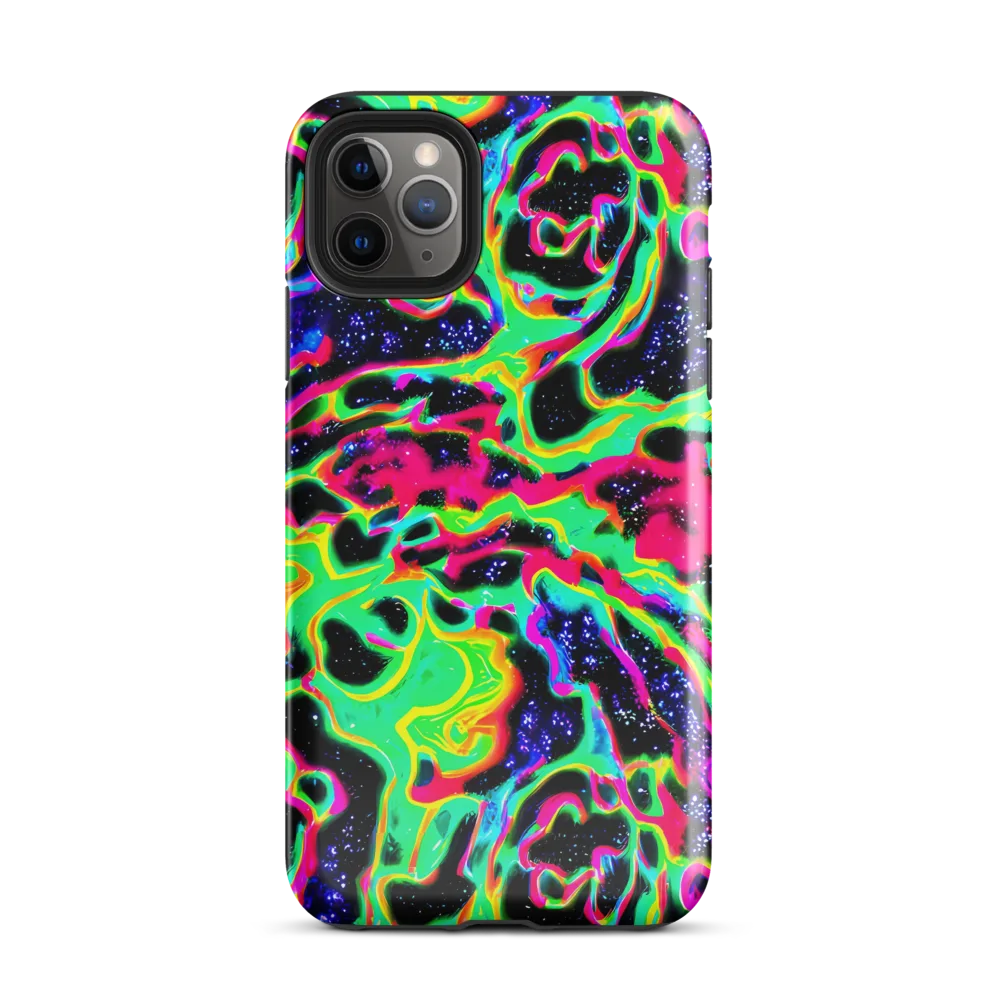 Galactic Ooze on Tough Case for iPhone® — Front