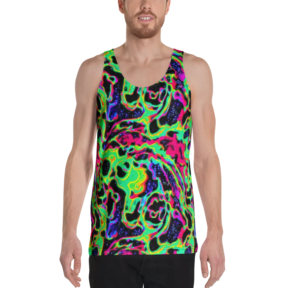 Galactic Ooze on Men's Tank Top — Front