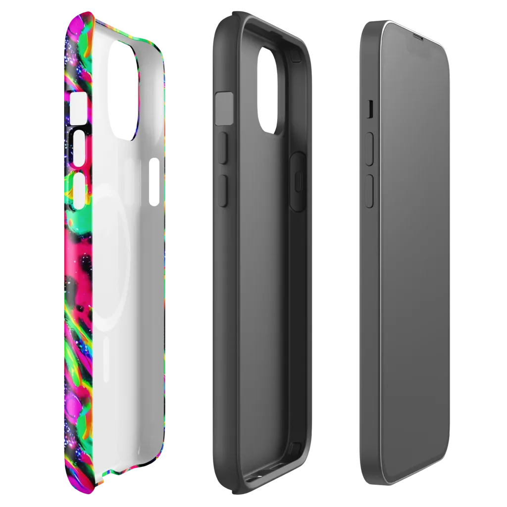 Galactic Ooze on MagSafe Tough Case for iPhone® — Front
