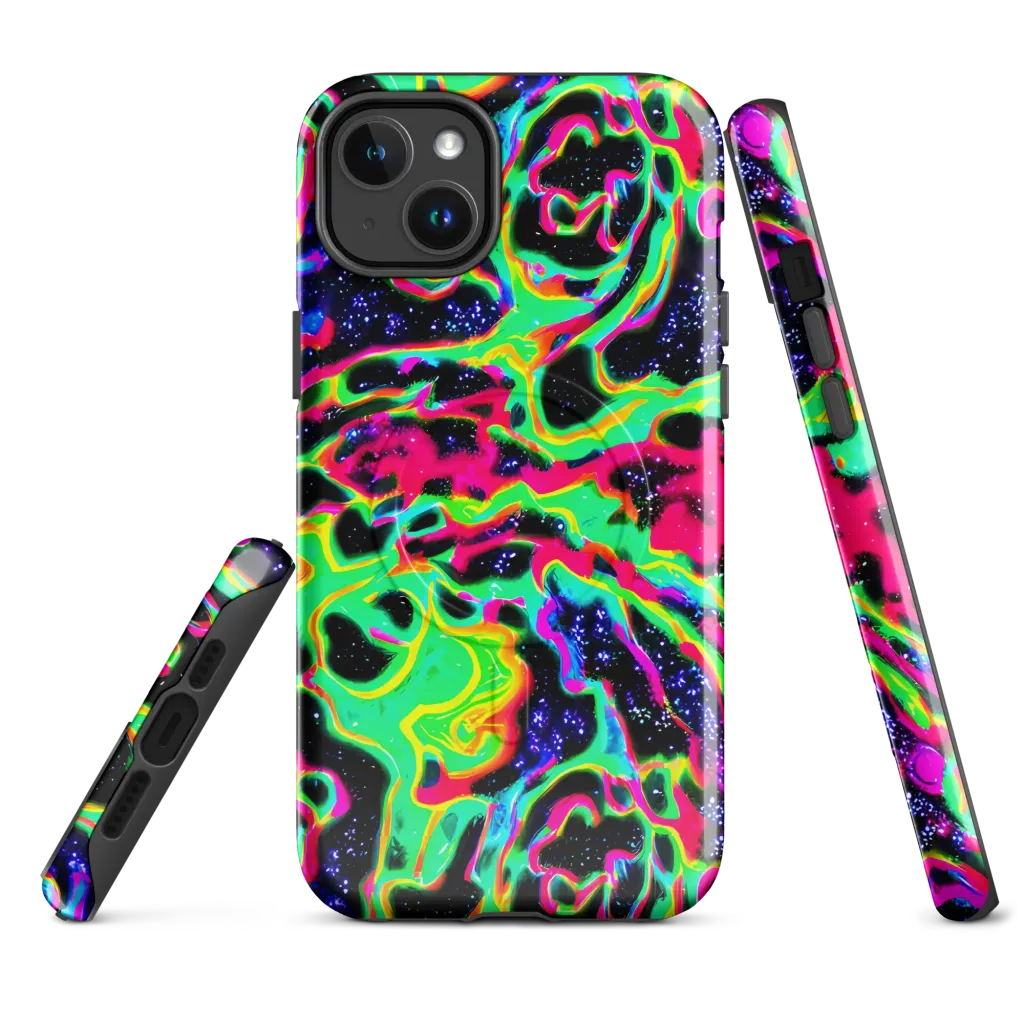 Galactic Ooze on MagSafe Tough Case for iPhone® — Front