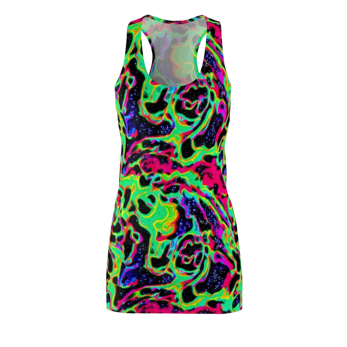 Galactic Ooze on Racerback Dress — Front