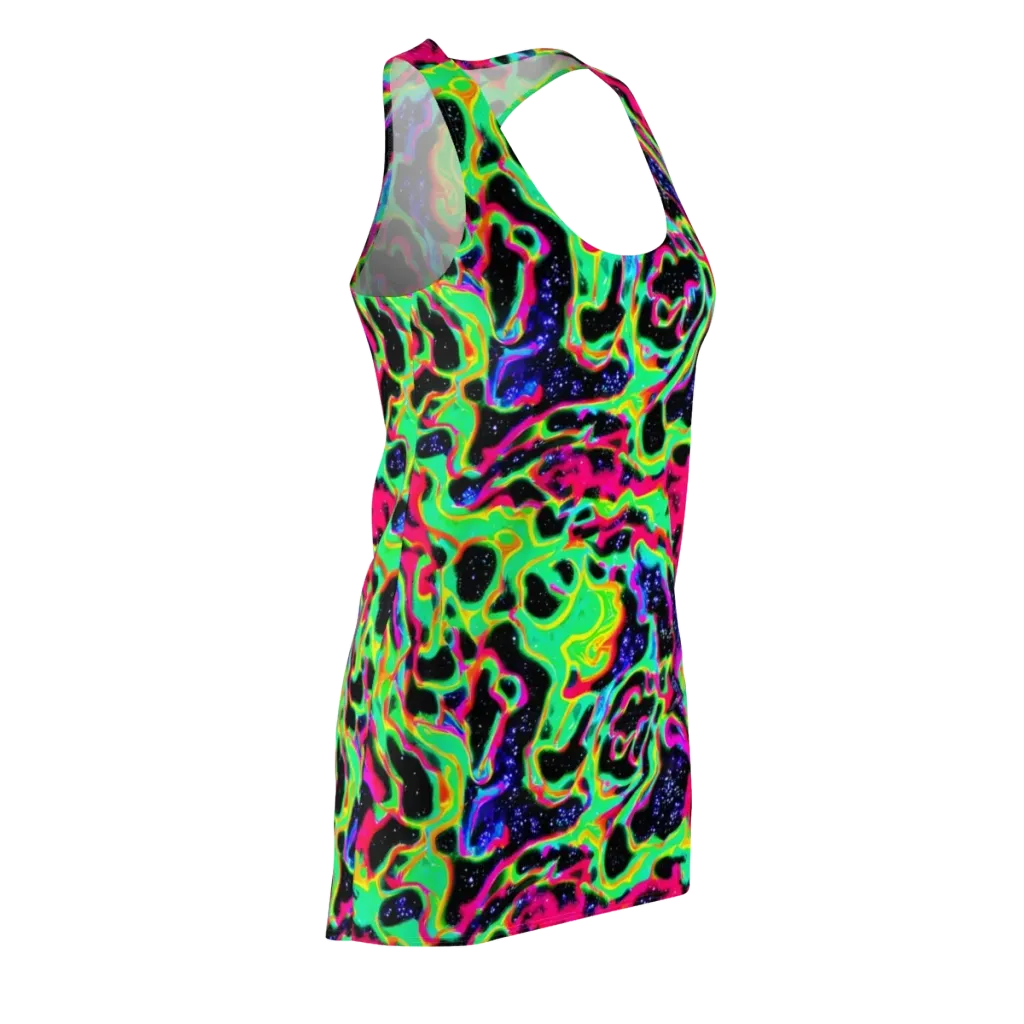 Galactic Ooze on Racerback Dress — Front Side