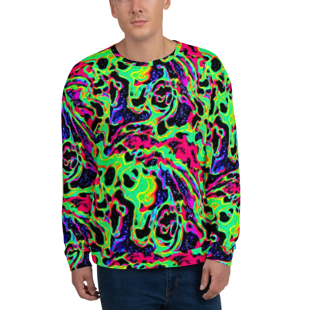 Galactic Ooze on Sweatshirt — Front