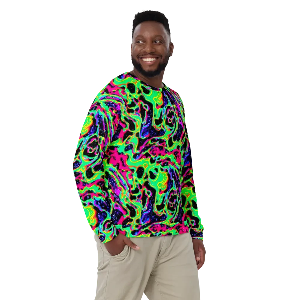 Galactic Ooze on Sweatshirt — Front