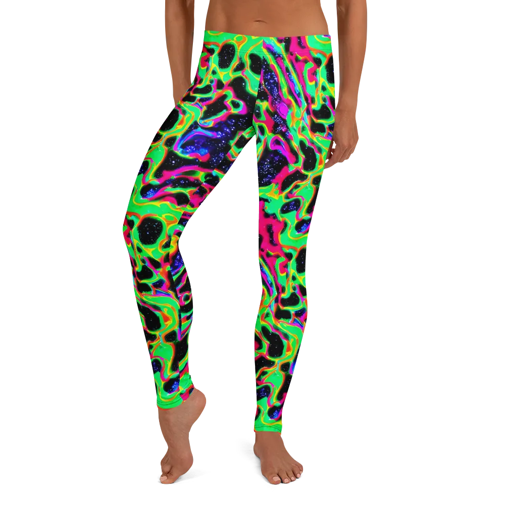 Galactic Ooze on Leggings — Front