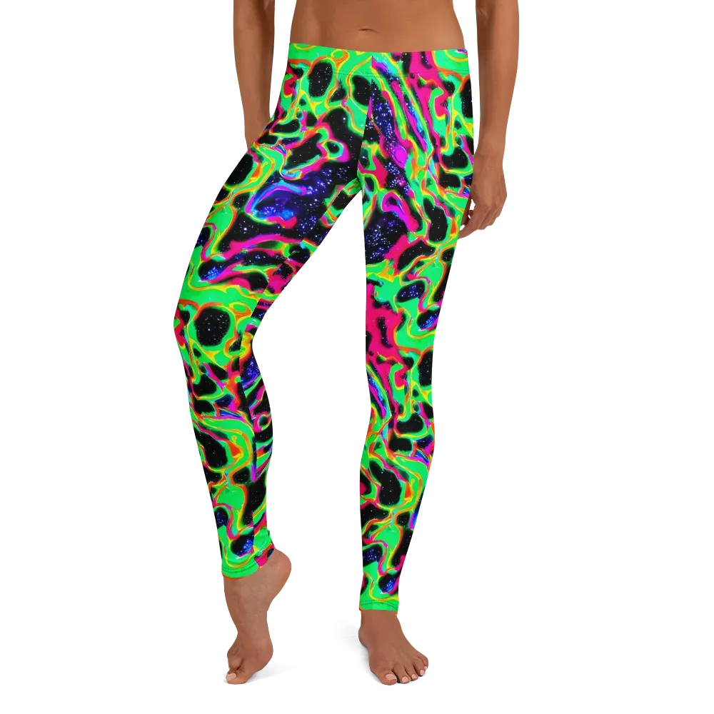 Galactic Ooze on Leggings — Front