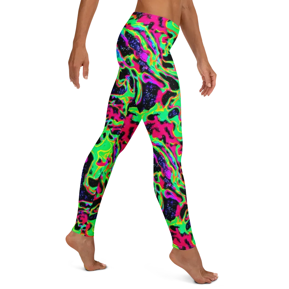 Galactic Ooze on Leggings — Right