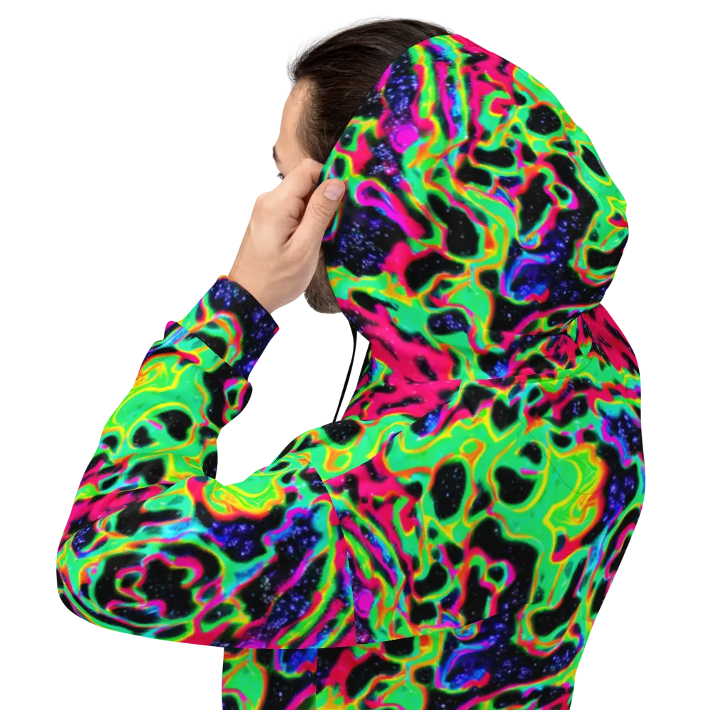Galactic Ooze on Hoodie — Back