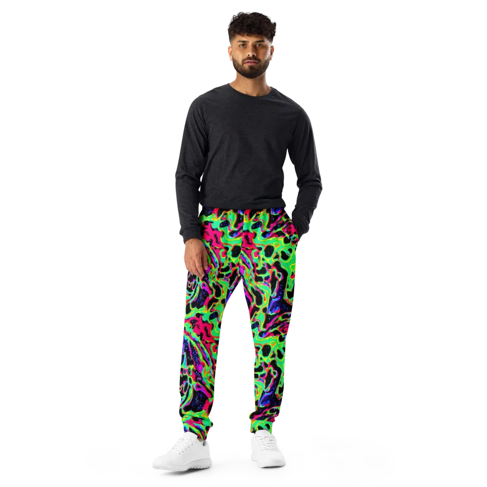 Galactic Ooze on Men's Joggers — Front
