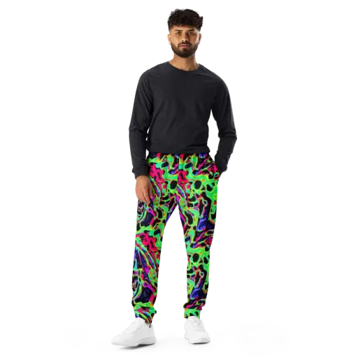 Galactic Ooze on a Men's Joggers
