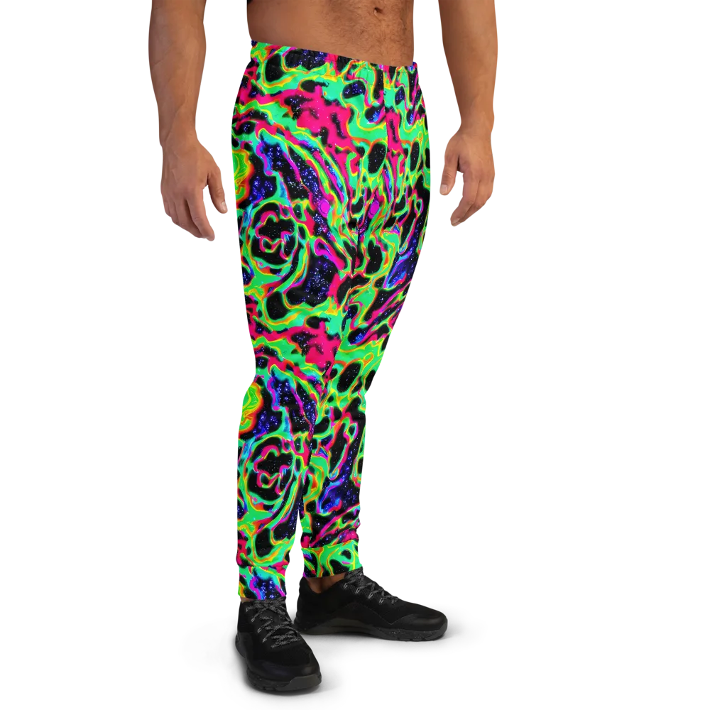 Galactic Ooze on Men's Joggers — Right