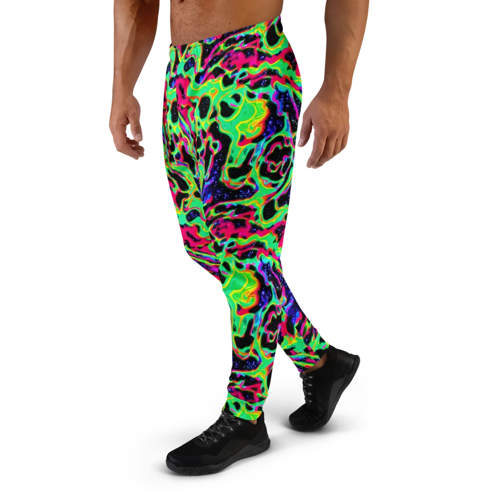 Galactic Ooze on Men's Joggers — Left