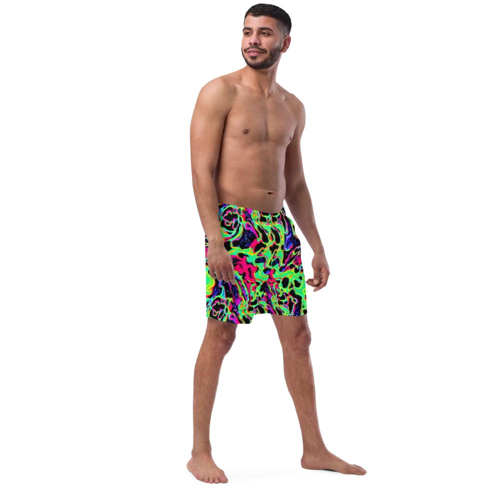 Galactic Ooze on Swim Trunks — Right Front