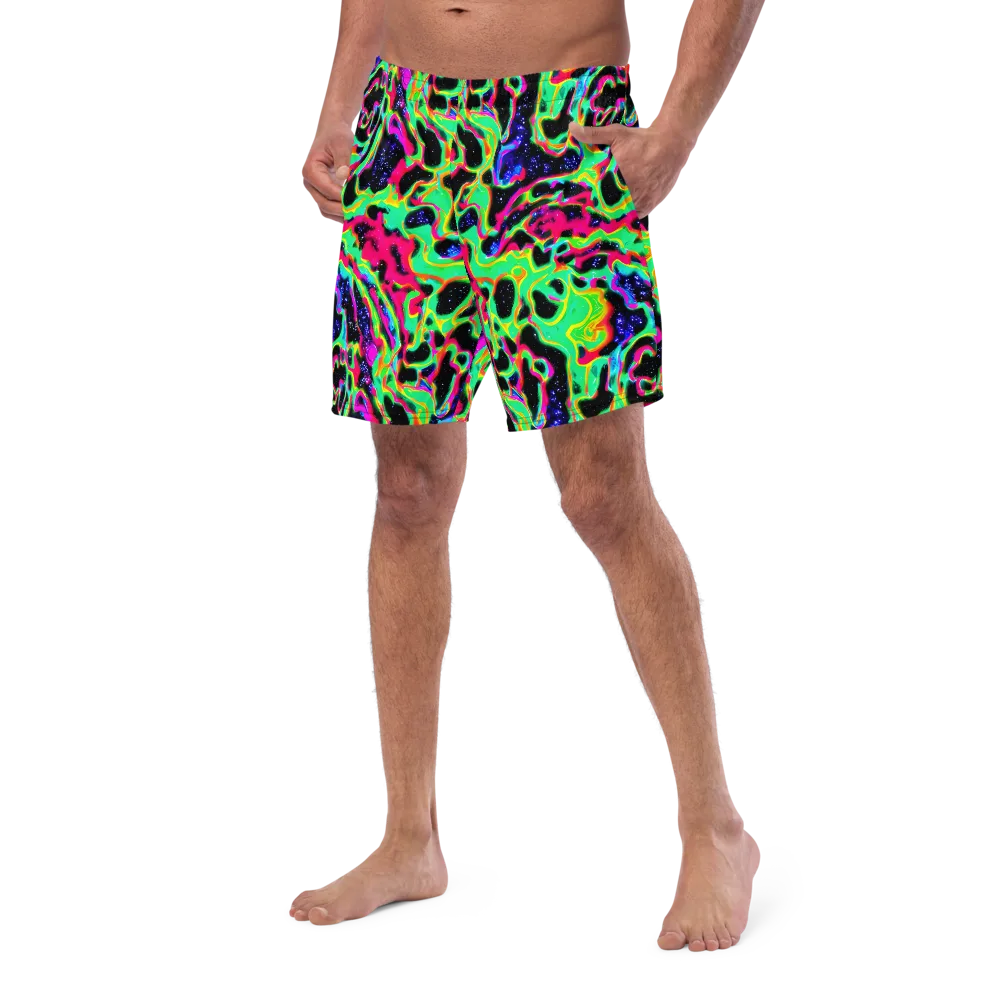 Galactic Ooze on Swim Trunks — Left Front