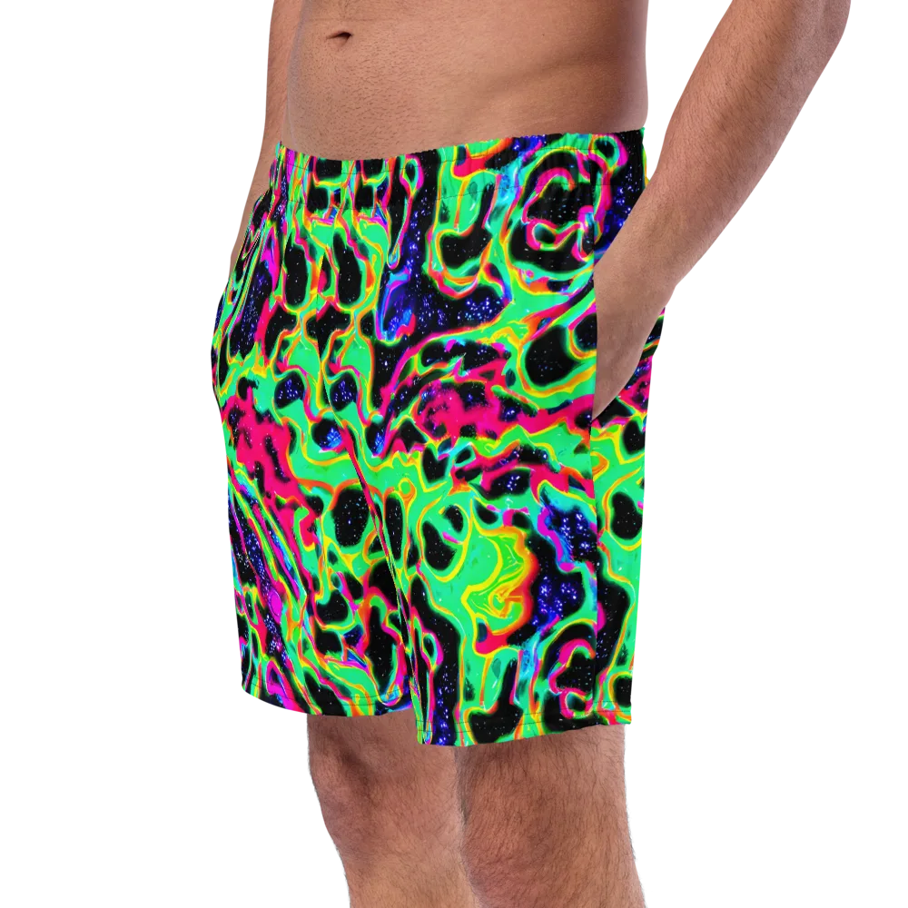 Galactic Ooze on Swim Trunks — Left Front