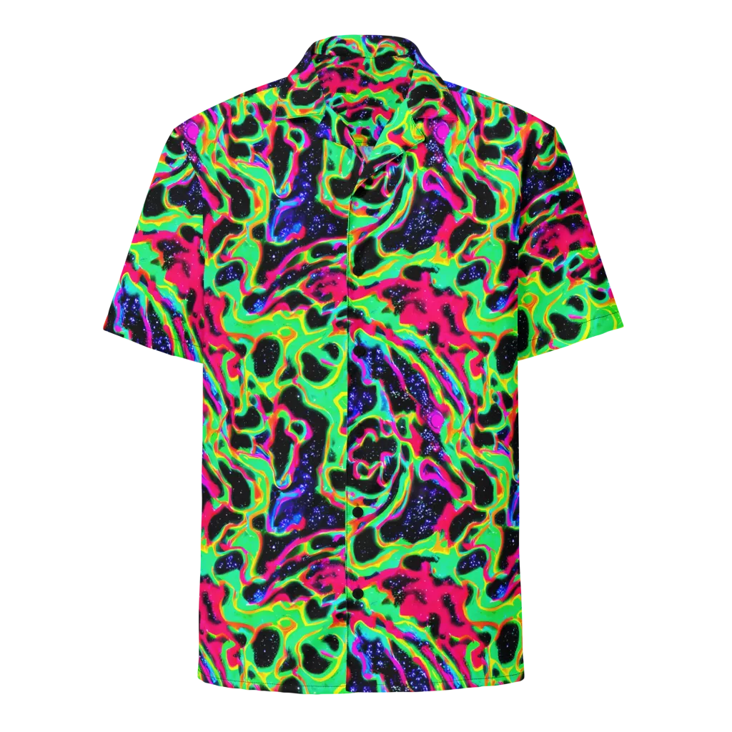 Galactic Ooze on Button Shirt — Front