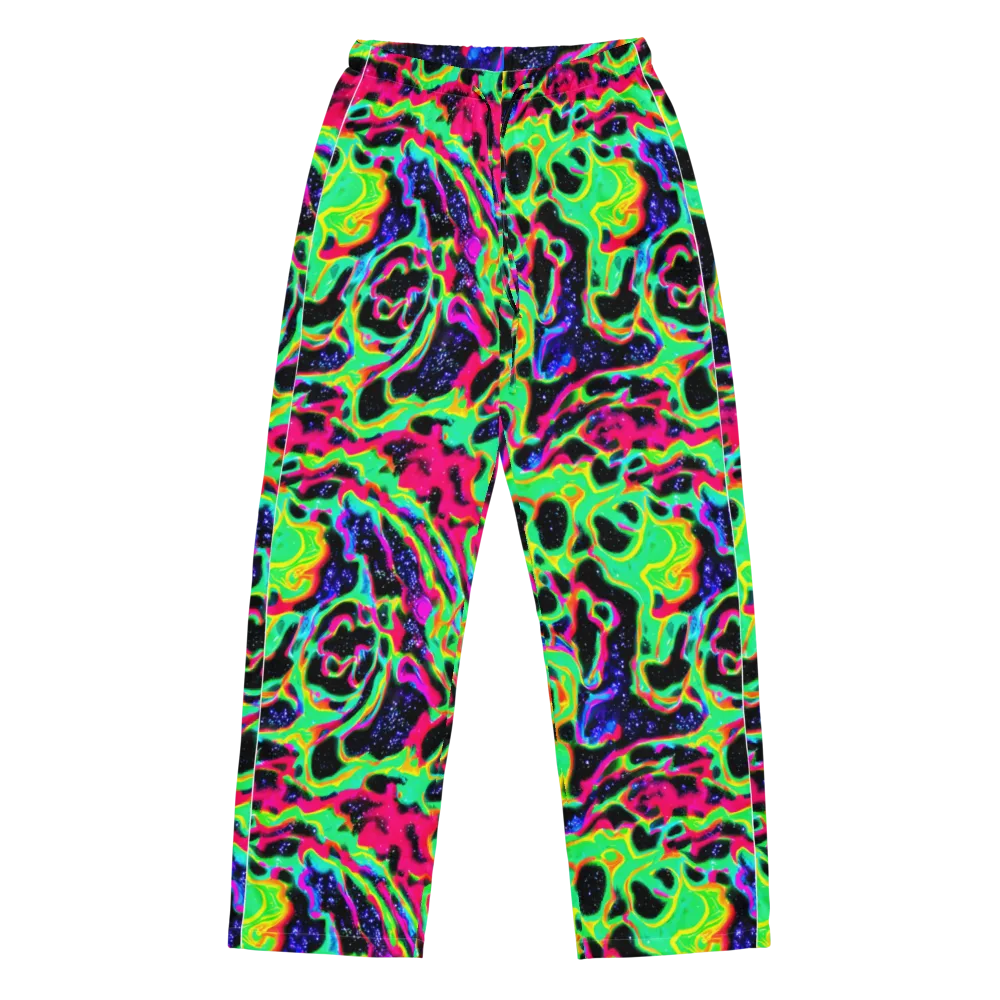 Galactic Ooze on Women's Pajama Pants — Front