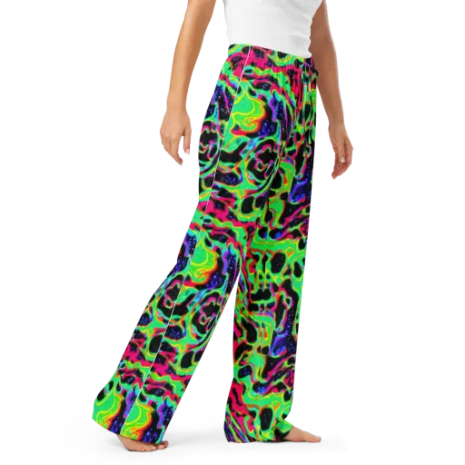 Galactic Ooze on a Women's Pajama Pants