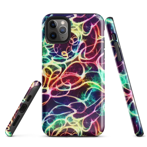 Electric Lace on a Tough Case for iPhone®