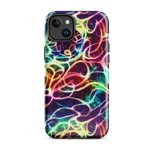 Electric Lace on a MagSafe Tough Case for iPhone®