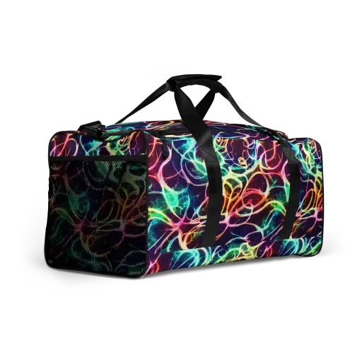 Electric Lace on a Duffle Bag
