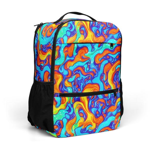Painted Pulse on a Utility Backpack