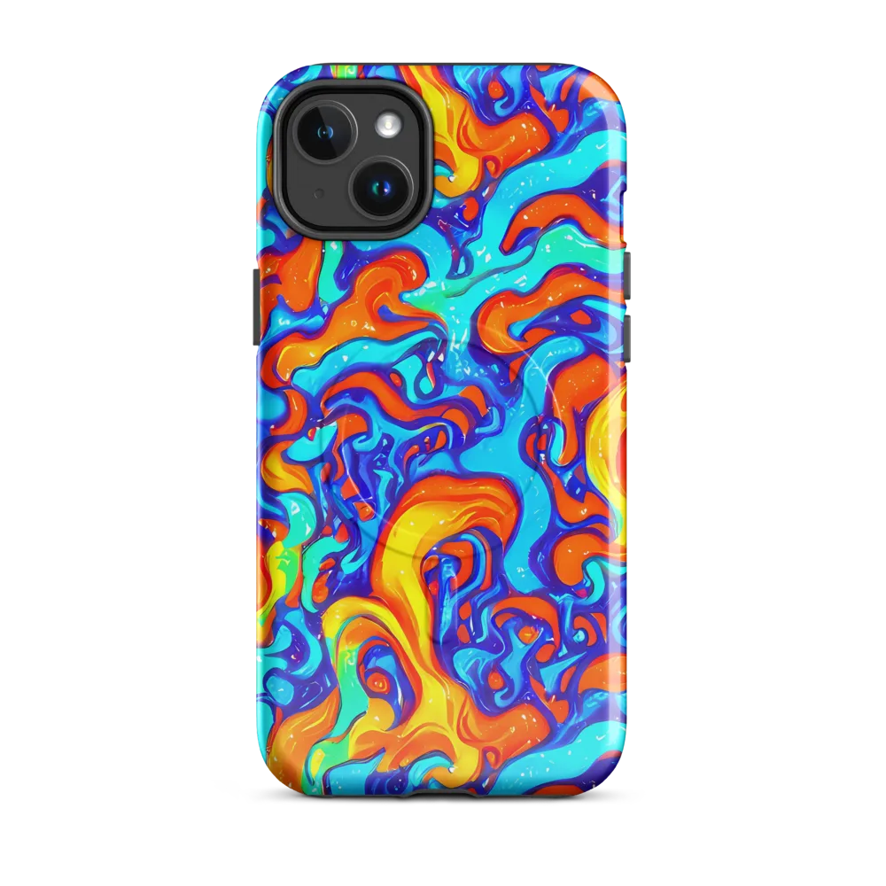 Painted Pulse on MagSafe Tough Case for iPhone® — Front