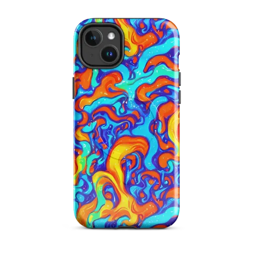 Painted Pulse on a MagSafe Tough Case for iPhone®