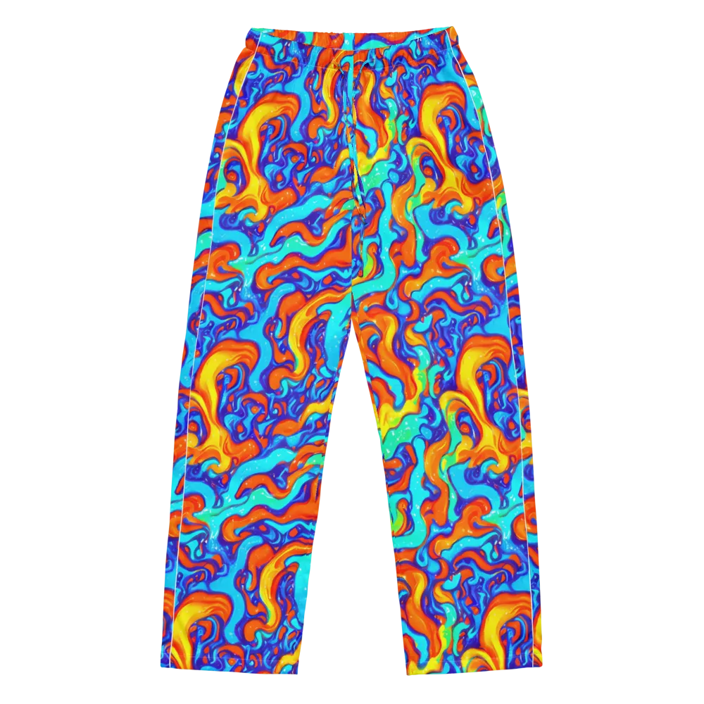 Painted Pulse on Women's Pajama Pants — Front