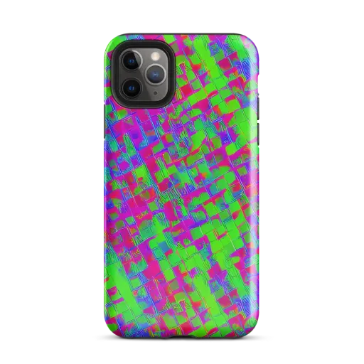 Neon Tapestry on a Tough Case for iPhone®