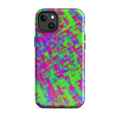 Neon Tapestry on a MagSafe Tough Case for iPhone®