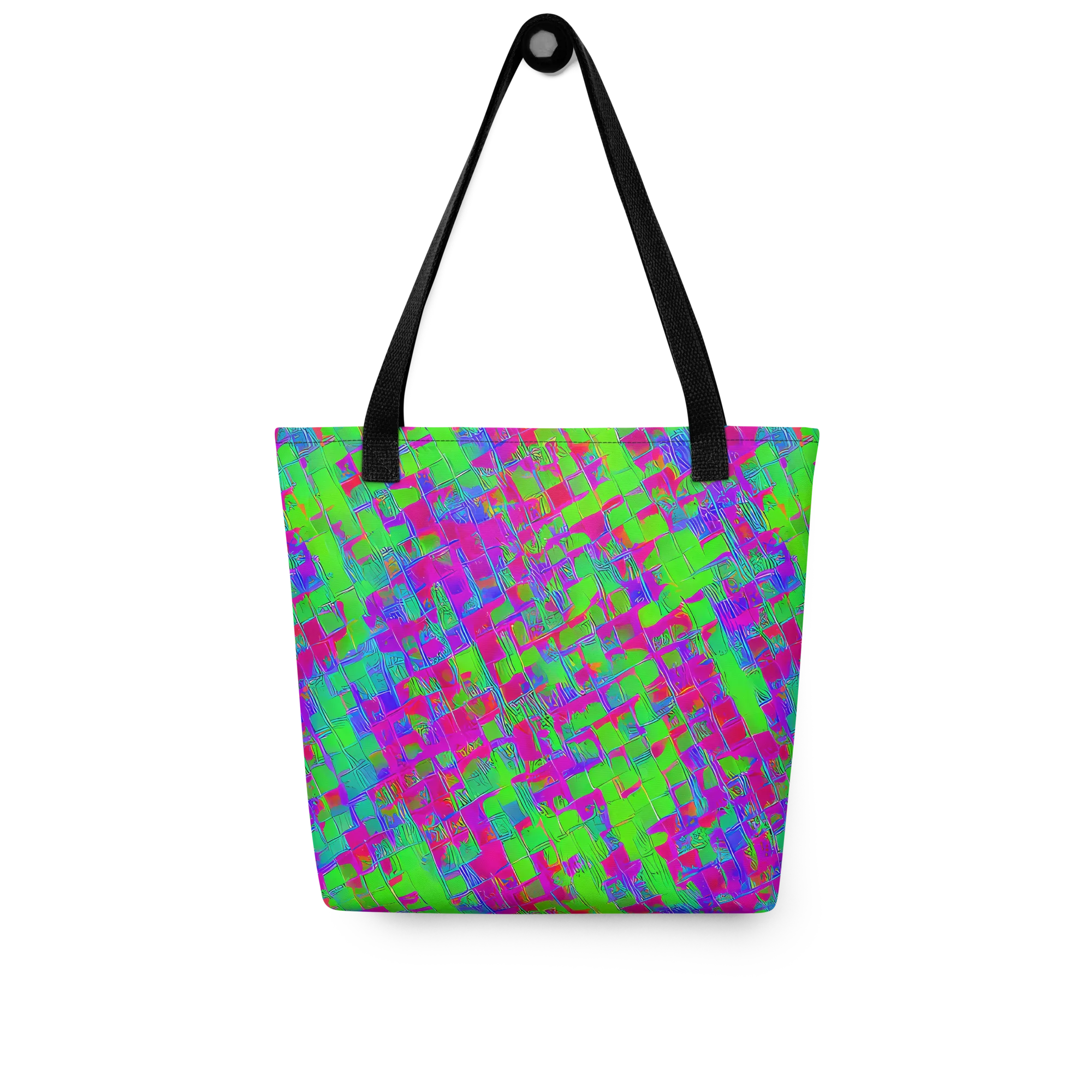 Neon Tapestry on Tote Bag — Front