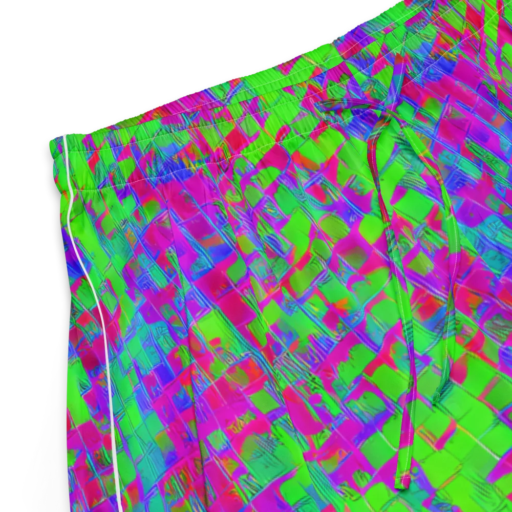 Neon Tapestry on Women's Pajama Shorts — Product details