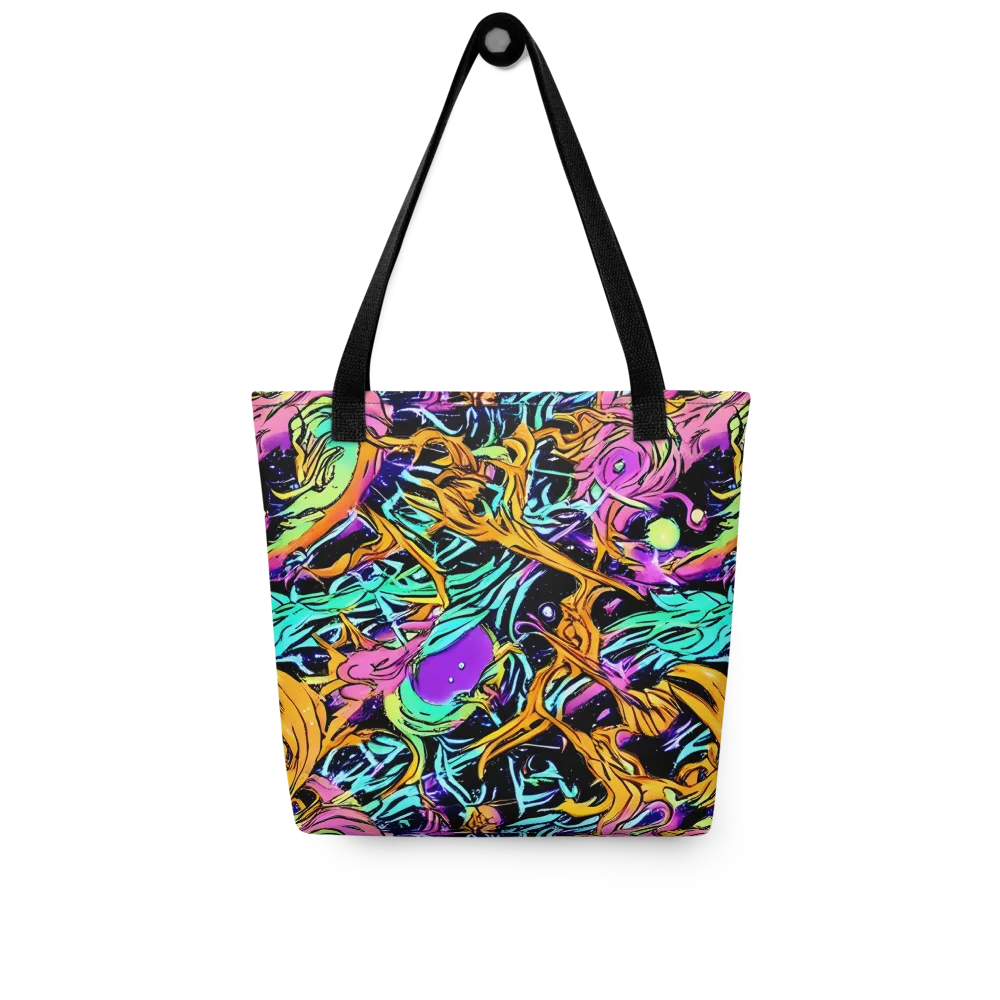 Electric Fluidity on Tote Bag — Front