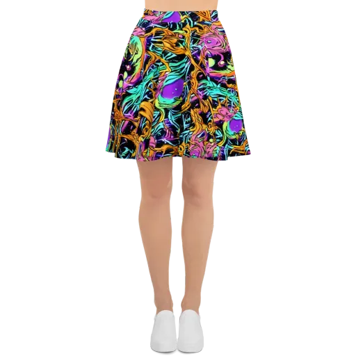 Electric Fluidity on a Skater Skirt
