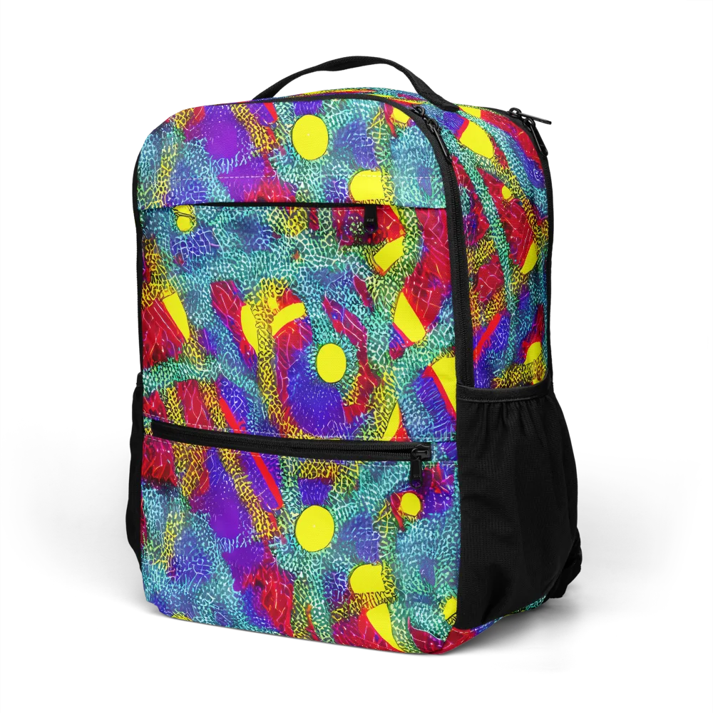 Chromatic Safari on Utility Backpack — Left Front