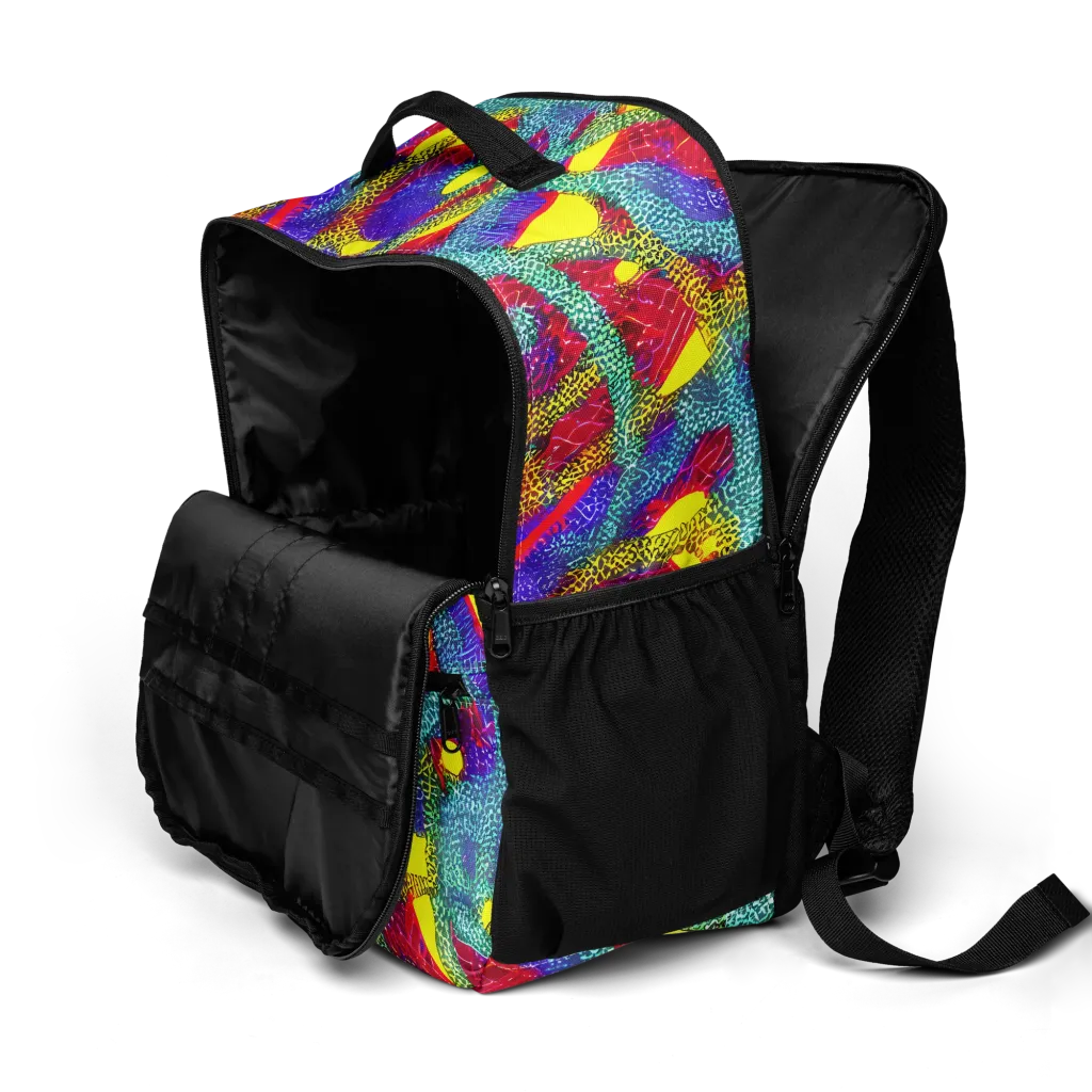 Chromatic Safari on Utility Backpack — Product details 2