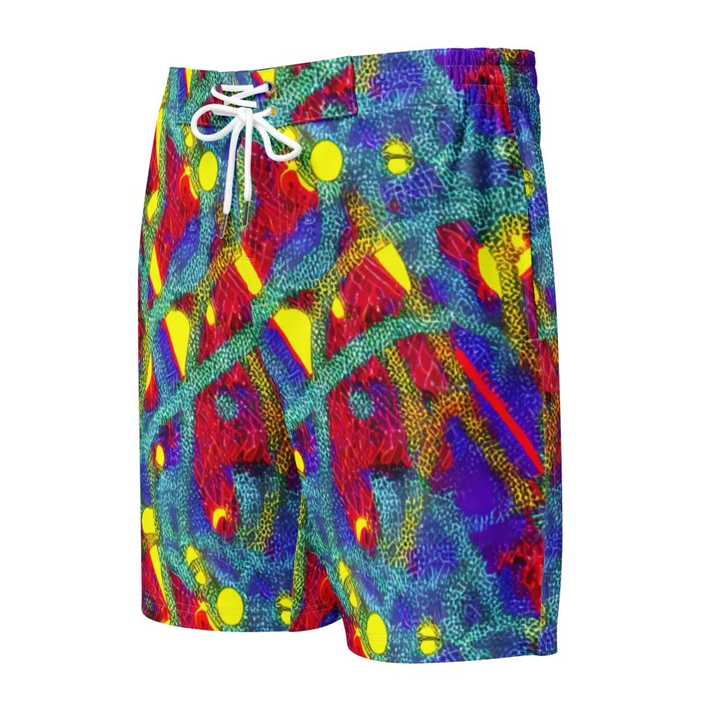 Chromatic Safari on Men's Board Shorts — Front