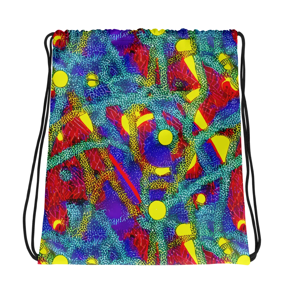 Chromatic Safari on Drawstring Bag — Photo