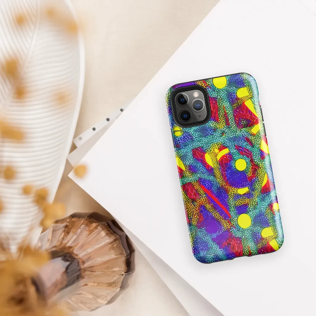 Chromatic Safari on Tough Case for iPhone® — Front