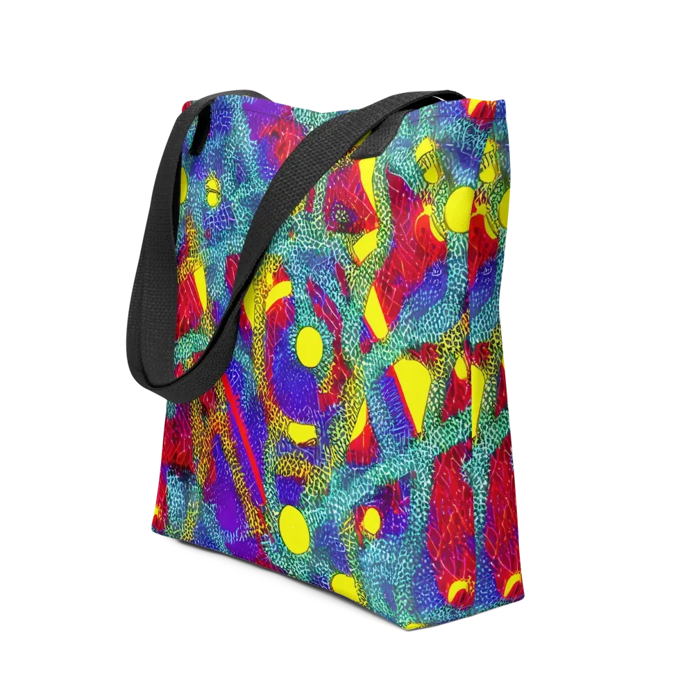 Chromatic Safari on Tote Bag — Front