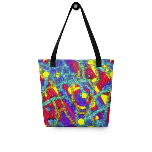 Chromatic Safari on a Tote Bag