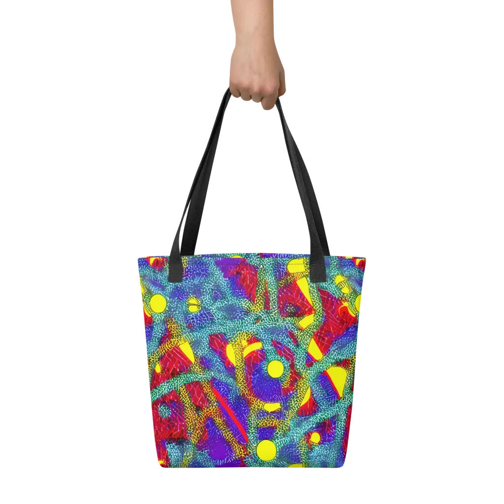 Chromatic Safari on Tote Bag — Front