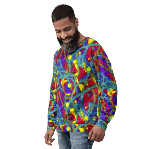 Chromatic Safari on a Sweatshirt