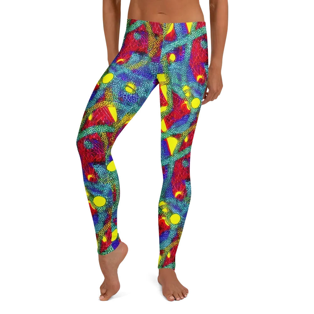 Chromatic Safari on Leggings — Front