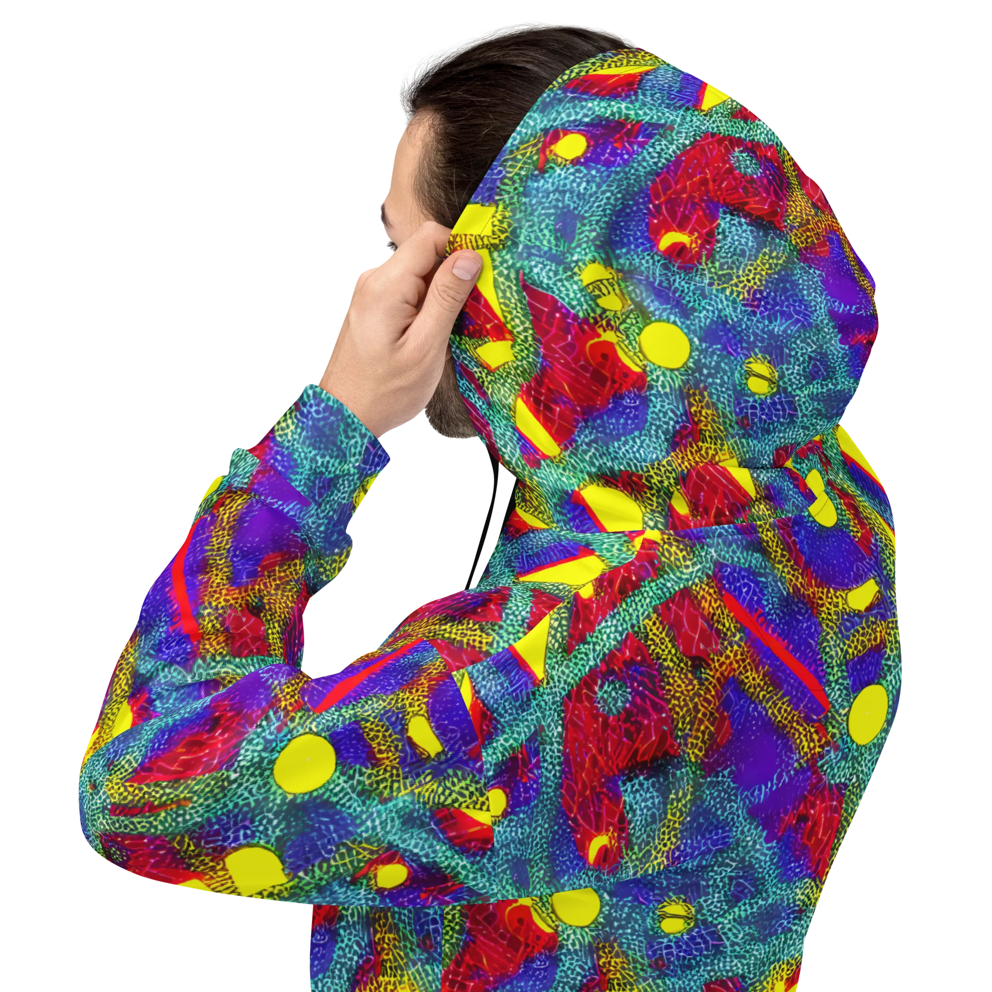 Chromatic Safari on Hoodie — Back