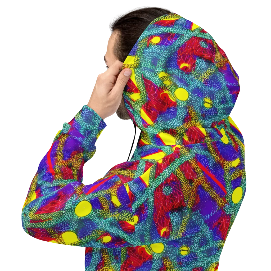 Chromatic Safari on Hoodie — Back